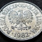 Moneda 1 ZLOT - POLONIA, anul 1982 * cod 2818 B