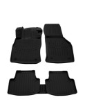 Covorase Auto Cauciuc Tip Tavita Skoda Octavia IV (A8) 2020- Negru Umbrella, Impermeabile, Bordura 3cm, Fixare Podea