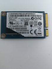 mSATA SSD 24GB SanDisk 45N8378 foto