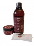 Mix&rsquo;N Match Pure Breed Oil &amp; Cutting Board Wax, 500 ml/100 ml, laveta bumbac