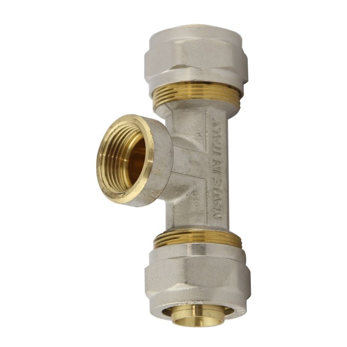 Teu alama, pentru tevi multistrat, FI, 20 mm x 1/2&quot;x 20 mm, 732L