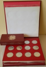 Colectie 60 medalii argint 925 "Scala din Milano" - G 3678