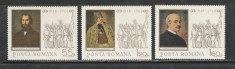Romania 1968 - #679 120 de Ani de la Revolutia din 1948 3v MNH foto