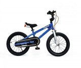 Bicicleta copii Royal Baby Freestyle 7.0 NF, roti 14inch, cadru otel (Albastru), Royalbaby