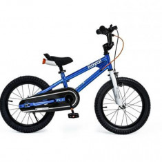 Bicicleta copii Royal Baby Freestyle 7.0 NF, roti 14inch, cadru otel (Albastru)
