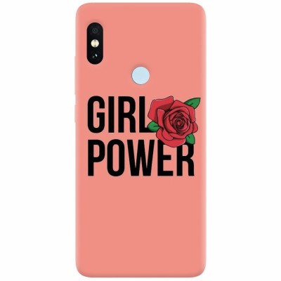 Husa silicon pentru Xiaomi Mi A2, Girl Power 2 foto