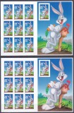DB1 SUA 1997 Buggs Bunny cu timbru DT si NDT 2 x Carnete MNH, Nestampilat