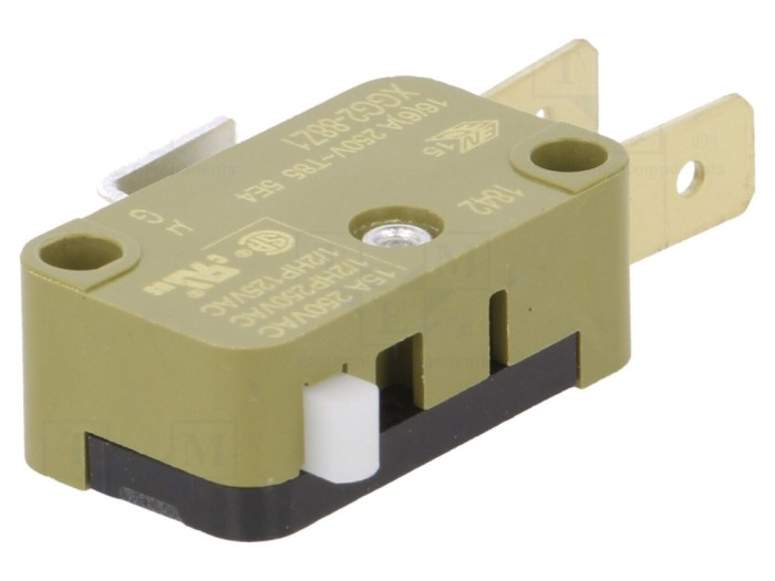 Micro&icirc;ntrerupător SNAP ACTION 16A 250VAC