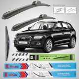 Stergatoare Teamcar Set Complet Audi Q5 (I, 8R) 2013-2017 Parbriz OEM 8R1998002 8R0955425