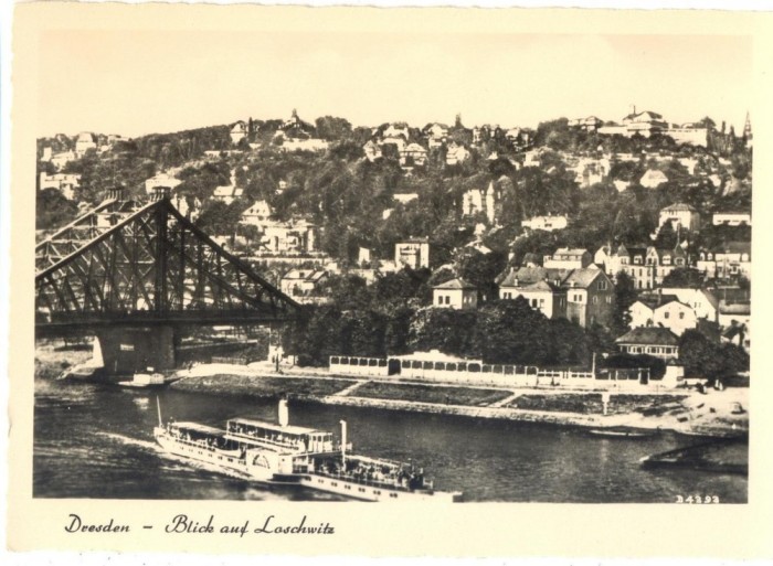 AD 997 C. P. VECHE -DRESDEN - BLICK AUF LASCHWITZ -GERMANIA