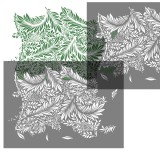 Cumpara ieftin Sablon 563x570x0.7mm Larkspur Refolosibil, model MXSP7008