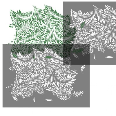 Sablon 563x570x0.7mm Larkspur Refolosibil, model MXSP7008 foto