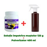 Insecticid, fară miros, &icirc;mpotriva muștelor Masterfly Bait 125 gr + Pulverizator 400ml