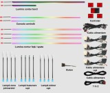 Lumini ambientale dedicate Audi Q8 2019-2025, RGB Acrilice 19 in 1 Dinamice cu efect symphony, Control din Aplicatie Bluetooth Buton