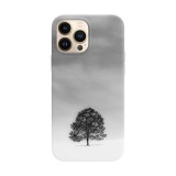 Husa compatibila cu Apple iPhone 14 Pro Max model White desert, Silicon, TPU, Viceversa, Transparent, Carcasa