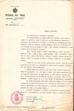 A3620N Raport Prefectura județului Tecuci către ministrul Afacerilor Interne, general Dumitru I Popescu, 1941, semnată olograf de prefect