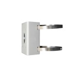 Suport stalp camera supraveghere UNV TR-UP06-B-IN, doze jonctiune TR-JB05-IN, tabla galvanizata, max 5Kg, 67-127mm
