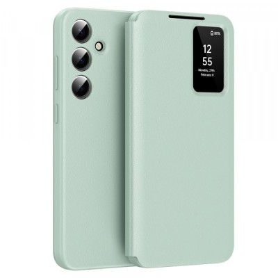 Husa pentru Samsung Galaxy A55 5G A556, Techsuit, SmartView, Verde foto