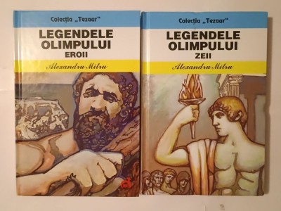 Alexandru Mitru - Legendele Olimpului: Zeii + Eroii (2 vol.; col. Tezaur) foto