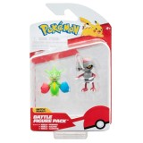 Set figurine articulate Pokemon Battle, Roselia si Pawniard