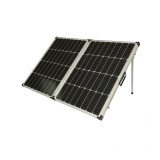 Panou solar portabil 145W monocristalin tip valiza cu regulator 12/24V