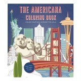 Cumpara ieftin Americana Coloring Book Color Your Way Across the U.S.A. - More Than 100 Pages to Color