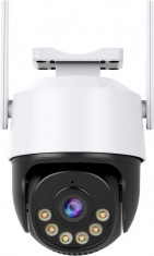 Aproape nou: Camera supraveghere video PNI IP777 4Mp WiFi, PTZ, zoom digital, slot foto