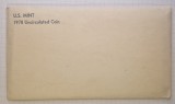 Set Monede United States Statele Unite America USA, 1978, 10 monede, America de Nord