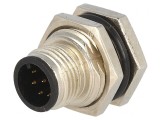 Soclu M12 8-pin Tată DeviceNet CANopen 30V 2A