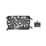 GMV radiator electroventilator Alfa Romeo 147, 2000-2010, 164, 1987-1997, Gt, 2004-2010, 156 (932) 1997-2005, Benzina/Diesel, 2x315W;2x280mm , Afterm