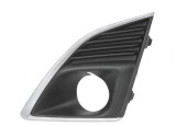 Grila bara fata Chevrolet Cruze (J300), 2013-, Stanga, 95093359, 25082711 cu locas pentru proiectoare si rama cromata