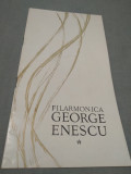 PLIANT /BROSURA PROGRAM FILARMONICA GEORGE ENESCU STAGIUNEA 1982-1983
