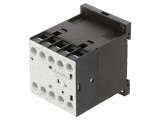 Contactor: 4-polar NC x2 NO x2 24VDC 9A pentru şină DIN BG