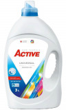 Detergent Universal de rufe lichid Active, 3 litri, 60 spalari