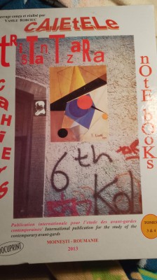 Caietele Tristan tzara,vol 3 si4. / 0248 foto