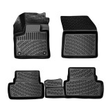 Cumpara ieftin Covorase Auto TPE Umbrella pentru Opel Grandland X (2017-2021) - Set Complet Fata-Spate, Bordura 3cm, Antiderapante, Negre