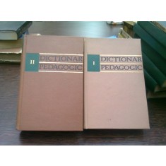 Dictionar pedagogic - 2 volume