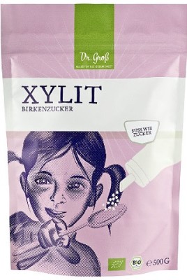 Indulcitor din Zahar de Mesteacan Bio Xilitol 500gr Dr.Grob foto