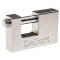 Lacat rectangular, ranforsat, 90mm, 3 chei