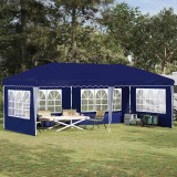 vidaXL Cort de Petrecere Pop-up 575 x 289 x 245 cm albastru 42019791