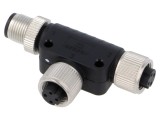 Adaptator M12 FT-M12D-04F-M12D-04M-K4-0200 DEGSON ELECTRONICS