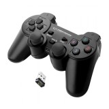 Gamepad wireless, Esperanza, Compatibil PS3, PC, Negru