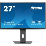 Monitor IPS LED Iiyama 27 XUB2797HSN-B, Full HD (1920 x 1080), HDMI, DisplayPort, Boxe, Pivot, 100 Hz, 1 ms Negru