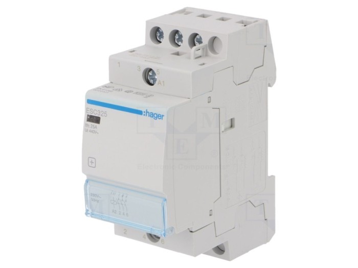 Contactor 3-polar 25A 230VAC