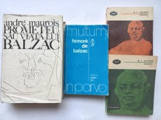 PROMETEU SAU VIATA LUI BALZAC- ANDRE MAIROIS+ BALZAC- ANGELA ION + E.R. CURTIUS