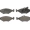 Set placute frana,frana disc FIAT PALIO (178BX) (1996 - 2016) ABE C1F017ABE