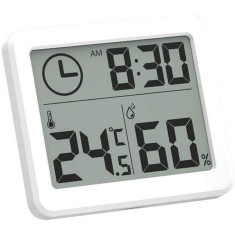 Mini Statie Meteo MRG M-365, Pentru interior, Termometru, Higrometru, Alb C365