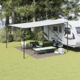 vidaXL Covor pentru Cort Gri Deschis P&acirc;nză 300 x 500 cm