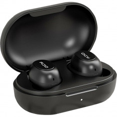 Casti Wireless Bluetooth T9S True Wireless In Ear, Microfon, Control Tactil, IPX4, Negru foto