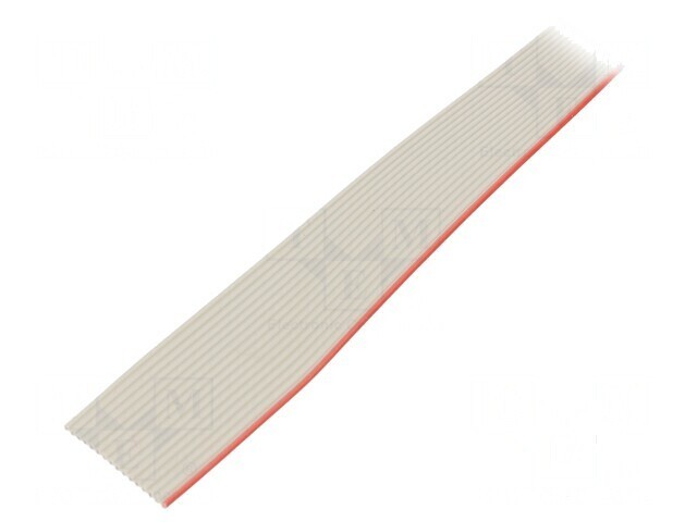 Cablu bandă litat PVC gri 100m